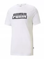 Koszulki męskie - Koszulka Męska Puma 588497-02 Biała T-Shirt L - miniaturka - grafika 1