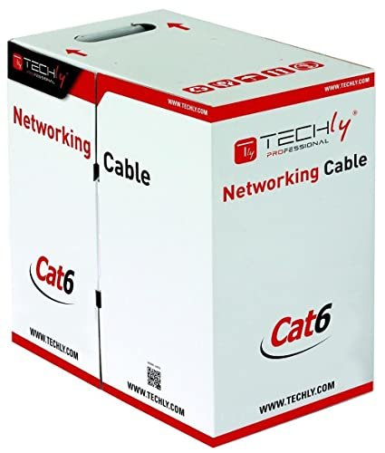 Intellinet ITP9-RIS-0305E 305m Cat6 S/FTP (S-STP) Szary kabel sieciowy - Kable sieciowe (305 m, Cat6, S/FTP (S-STP), Szary)