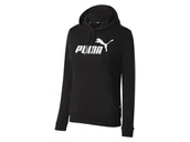 Bluzy sportowe damskie - Puma Bluza damska z kapturem (Czarny, L) - miniaturka - grafika 1