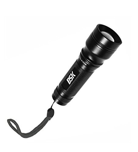 SILVER Sanz DSK concept-lampe latarka LED CREE R2 11449 XR-E