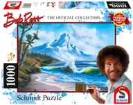 Puzzle - puzzle 1000 bob ross, góra nad morzem - miniaturka - grafika 1