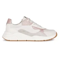 Moda i Uroda OUTLET - Geox Dziewczęce J Mawazy Girl B Sneaker, Off White Lt Rose, 33 EU - miniaturka - grafika 1