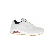 Buty trekkingowe męskie - Męskie UNO STAND ON AIR Sneakersy Biały / Granatowy - miniaturka - grafika 1