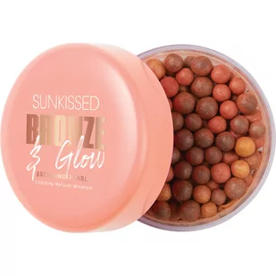 Sunkissed, Bronze & Glow, Perły brązujące - Bronzery i konturowanie twarzy - miniaturka - grafika 1
