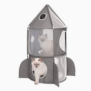 Drapaki dla kotów - catit 42002 Vesper rakieta, szara - miniaturka - grafika 1
