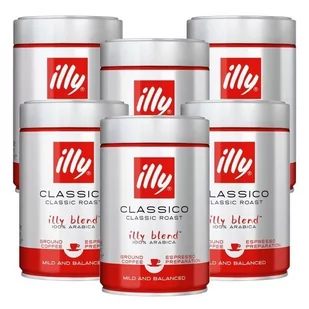 Illy 6x Espresso 250g - kawa mielona - Kawa - miniaturka - grafika 1