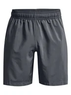 Spodenki męskie - Under Armour Szorty sportowe w kolorze szarym - miniaturka - grafika 1