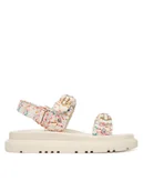 Sandały damskie - Aldo Sandały Gemima 14190497 Biały - miniaturka - grafika 1