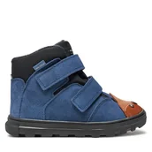 Buty dla chłopców - Trzewiki Mrugała Andy 6280/4-63 Granatowy - miniaturka - grafika 1