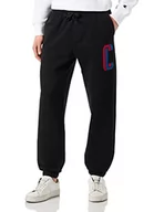 Spodnie sportowe męskie - Champion spodnie dresowe męskie, czarny, XL - miniaturka - grafika 1