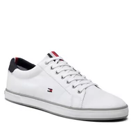 Trampki damskie - Tommy Hilfiger Tenisówki Harlow 1D FM0FM00596 White 100 - miniaturka - grafika 1