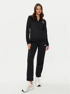 Dresy damskie - adidas Dres Essentials Linear JD2695 Czarny Slim Fit - miniaturka - grafika 1