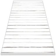 Dywany zewnętrzne - Dywan ogrodowy piękny wzór Stare białe deski 100x150 cm - miniaturka - grafika 1