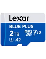 Karty pamięci - lexar Karta pamięci microSD 2TB C10 A2 U3 V30 170MB/s Blue Plus LMSBLPL002T-BNANG - miniaturka - grafika 1