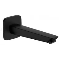 Wylewki do baterii - HANSGROHE 71410670 Logis Wylewka wannowa Czarny Matowy - miniaturka - grafika 1