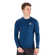 Kimona, stroje i obuwie - Rashguard longsleeve męski Pitbull Performance Small Logo granatowy 972202580901 L - miniaturka - grafika 1