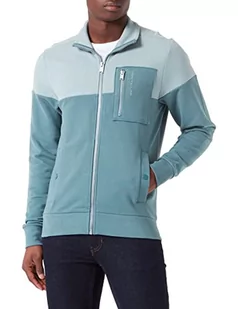 TOM TAILOR Męska bluza 1035681, 30105-głęboka zieleń, L, 30105 - Deep Bluish Green, L - Bluzy męskie - miniaturka - grafika 1