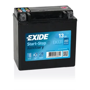 Exide EK131 akumulator samochodowy AGM (Absorbed Glass Mat) 13 Ah 12 V 200 A Motocykl - Akumulatory samochodowe - miniaturka - grafika 1