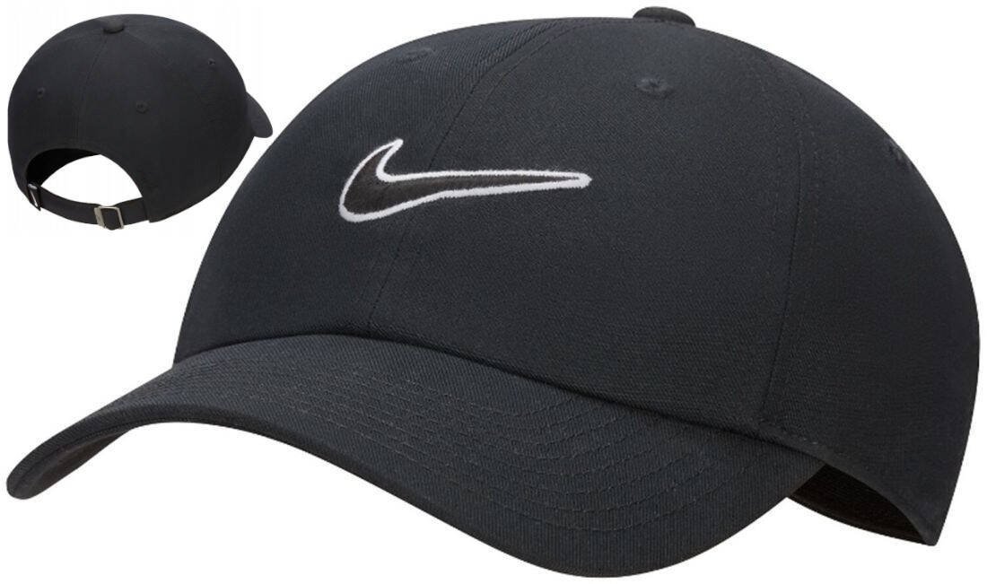REGULOWANA CZAPKA Z DASZKIEM NIKE CLUB CAP FB5369-010