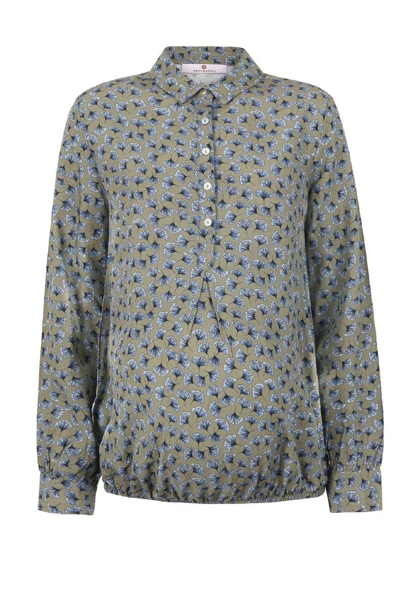 Koszula damska z długim rękawem, ciążowa, khaki, Bellybutton