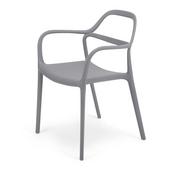 Krzesła - Zestaw 2 szarych krzeseł Bonami Selection Dali Chaur - miniaturka - grafika 1