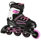 Rolki - Nils Extreme NA1169A RÓŻOWE ROZM. L(39-42) ŁYŻWOROLKI - miniaturka - grafika 1