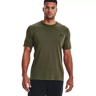 Under Armour Mens Short-Sleeve Graph Męski T-Shirt Ua Sportstyle z logo na lewej stronie klatki piersiowej, Mod, 1326799-390, SM - Koszulki męskie - miniaturka - grafika 1