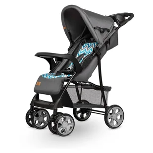 Lionelo, Emma plus, Wózek spacerowy + torba, Blue Scandi, Niebieski - Wózki dziecięce - miniaturka - grafika 1