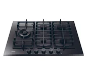 Płyty gazowe do zabudowy - Haier Seria 6 Gas On Glass HAVG7WL4BPB 74,5cm - miniaturka - grafika 1