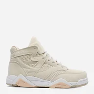 Botki damskie - Trzewiki damskie zamszowe Fila FFW0279-10005 37 23.3 cm Beżowe (8719477766235). Buty za kostkę damskie - miniaturka - grafika 1