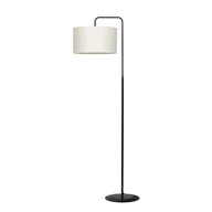 Lampy stojące - Lampa podłogowa stojąca Trapo czarna-ecru 1xE27x15W wym: 150 x 50 x 35 cm tkanina Emibig - miniaturka - grafika 1