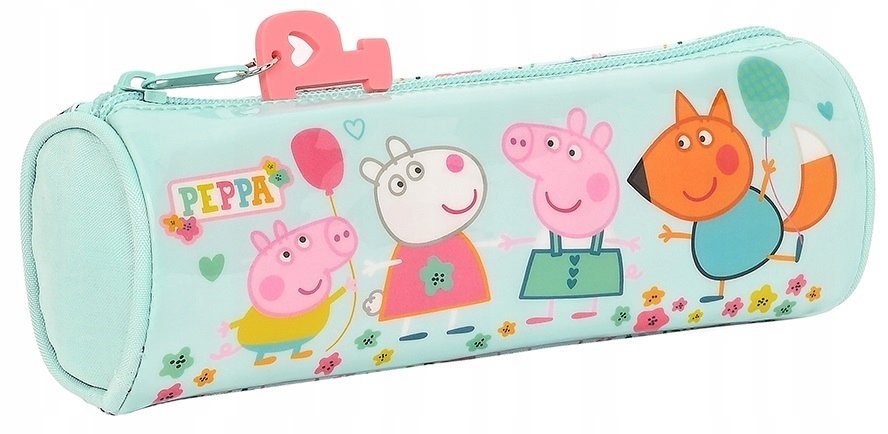 Piórnik Szkolny Świnka Peppa Pig Tuba na Zamek