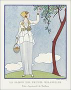 Plakaty - Autours Simples, George Barbier - plakat 40x60 cm - miniaturka - grafika 1