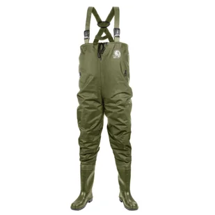 Spodniobuty wędkarskie wodery Lemigo Zielone - 997-42 - Moda i Uroda OUTLET - miniaturka - grafika 1