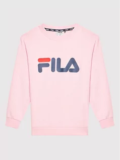 Bluzy dla chłopców - Fila Bluza Tim Logo 688022 Różowy Regular Fit - grafika 1