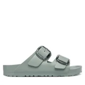 Klapki i japonki damskie - Klapki Birkenstock Arizona Stealth Buckle 1031301 Zielony - miniaturka - grafika 1