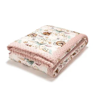 LA MILLOU CIEPŁY KOC MINKY - XL - PRINCESS - SMOKE ROSE - Koce i narzuty dla dzieci - miniaturka - grafika 1