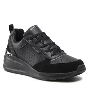 SKECHERS Sneakersy Subtle Spots 155616/BBK Black - Sneakersy damskie - miniaturka - grafika 1