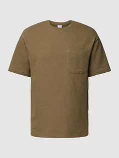 Koszulki męskie - T-shirt z nakładaną kieszenią na piersi model ‘LOOSESAUL’ - grafika 1