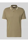 Koszulki męskie - Koszulka polo o kroju slim fit z Mieszanka bawełny ekologicznej Model 'SLIM ATLAS SPORT - Selected Homme - miniaturka - grafika 1