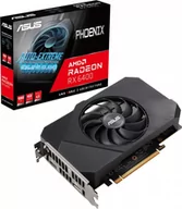 Karty graficzne - ASUS Phoenix AMD Radeon RX 6400 4GB PCIe 4.0 4GB GDDR6 memory HDMI 2.1 DisplayPort 1.4a PH-RX6400-4G - miniaturka - grafika 1