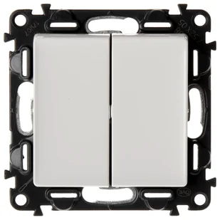 Legrand Legrand 752105 - Włącznik podwójny VALENA LIFE Nr.5 250V/10A biały - Wyłączniki światła i elektryczne - miniaturka - grafika 4
