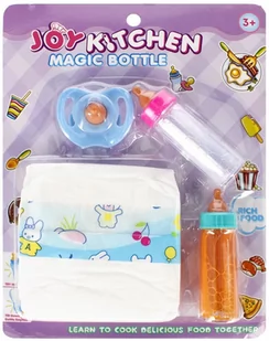 Butelka Z Mlekiem/Sok+Akcesoria - Domki dla lalek - miniaturka - grafika 1