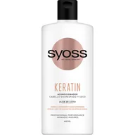 Odżywki do włosów - Odżywka do włosów Syoss Keratin Acondicionador Cabello Encrespado y Seco 440 ml (8410436365819) - miniaturka - grafika 1