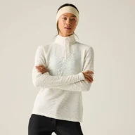 Bluzy damskie - Dare 2b Bluza damska z suwakiem 1/4 Glamourize III Beżowy, Rozmiar: 46 - miniaturka - grafika 1