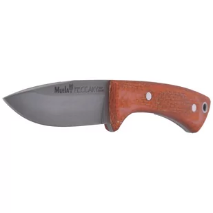 Nóż na szyję Muela Orange Micarta Neck Knife, Satin 1.4116 (PECCARY-8.O) - Noże - miniaturka - grafika 2