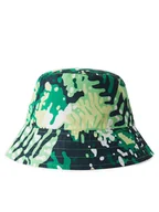 Czapki dla dzieci - Reima Kapelusz Bucket Viehe 5300159A Zielony - miniaturka - grafika 1