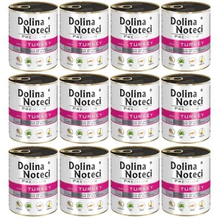 Dolina Noteci Premium Adult bogata w indyka puszka 12x800 g - Mokra karma dla psów - miniaturka - grafika 1