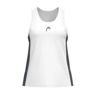 Koszulki i topy damskie - HEAD Club 25 Tech Tank Top Women, royal White - miniaturka - grafika 1