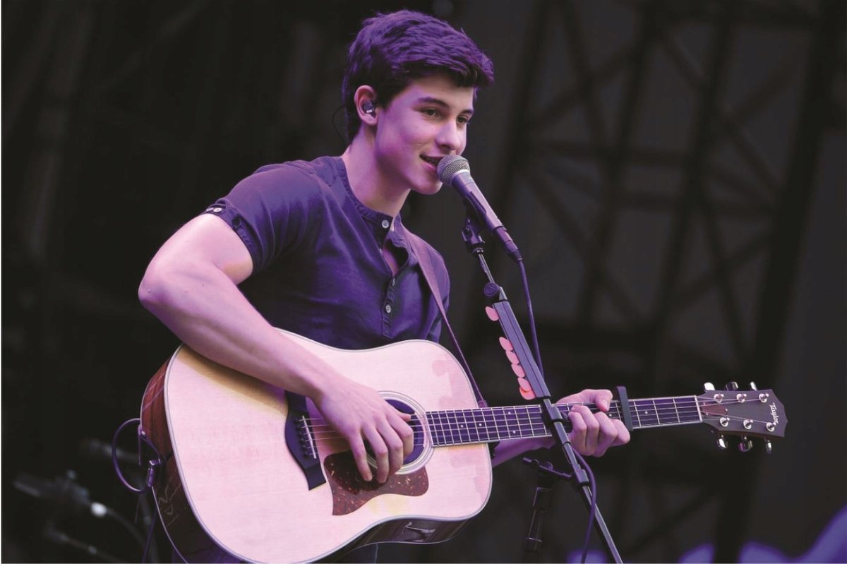 PODKŁADKA POD MYSZ Z Nadrukiem 22x18 cm Shawn Mendes Tekst Prezent